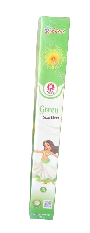 30 Cm Green Sparklers