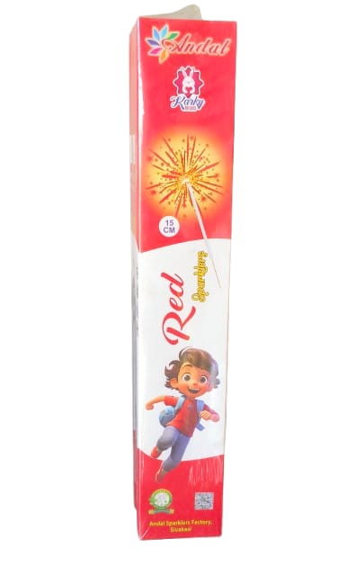 15 Cm Red Sparklers