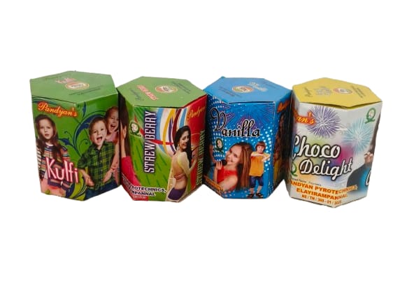 Kulfi, Strawberry, Vennila, Choco, Delight